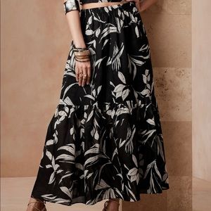 A classic reimagined maxi skirt